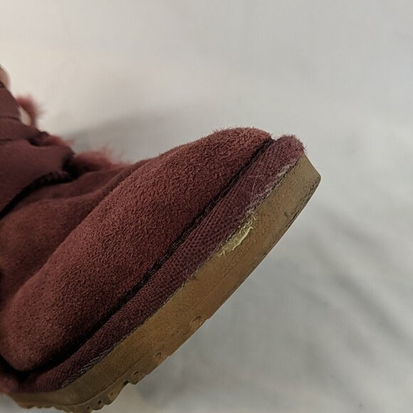 UGG Kids Boots in Burgundy - Picture 13 of 13